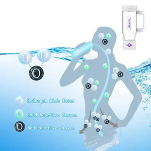 Générateur d'<span class=keywords><strong>eau</strong></span> hydrogénée personnalisable <span class=keywords><strong>de</strong></span> 1000 ml, <span class=keywords><strong>électrolyse</strong></span> <span class=keywords><strong>de</strong></span> <span class=keywords><strong>l</strong></span>'<span class=keywords><strong>eau</strong></span> alcaline PEM, 2000 PPB, pour le bureau, les voyages et les applications automobiles - Product Image 3