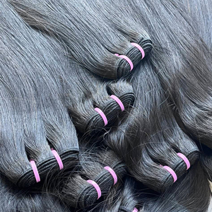 Bán buôn 100% Trinh Nữ lớp biểu bì phù hợp nguyên tóc con người nhà cung cấp 10A 12A 15A Brazil sợi ngang phần mở rộng - Product Image 4