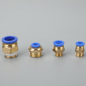 Ensemble de 72 pièces de raccords rapides pour tuyaux pneumatiques PC, filetages métriques droits, composants pneumatiques pour tuyaux PC à connexion rapide - Product Image 5