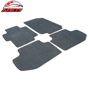 Tapis de sol pour Honda Accord 03-07, tapis avant et arrière gris 4 pièces - Velours - Product Image 3