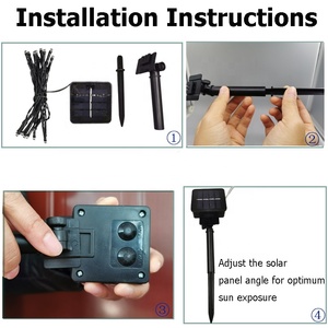 CE ROHS Chứng Nhận Năng Lượng Mặt Trời <span class=keywords><strong>Powered</strong></span> LED Ngoài Trời Tiên Globe Chuỗi <span class=keywords><strong>Lights</strong></span> Đảng Ánh Sáng Bóng Ánh Sáng Cho Giáng Sinh Trang Trí Cho Vườn - Product Image 4