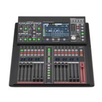 Consola de Mezcla Digital Profesional de 16/20/24/32 Canales, Fader Motorizado, Pantalla Táctil, Control por WiFi, Serie DM