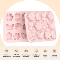 Moule à gâteau en silicone SILIKOLOVE, personnalisable en usine, 12 cavités, LFGB, démoulage facile, sans BPA, pour la décoration de gâteaux au mousse