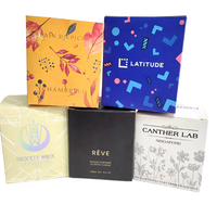 Boîte cadeau de luxe personnalisée en gros pour bougie avec couvercle rabattable pour mariage
