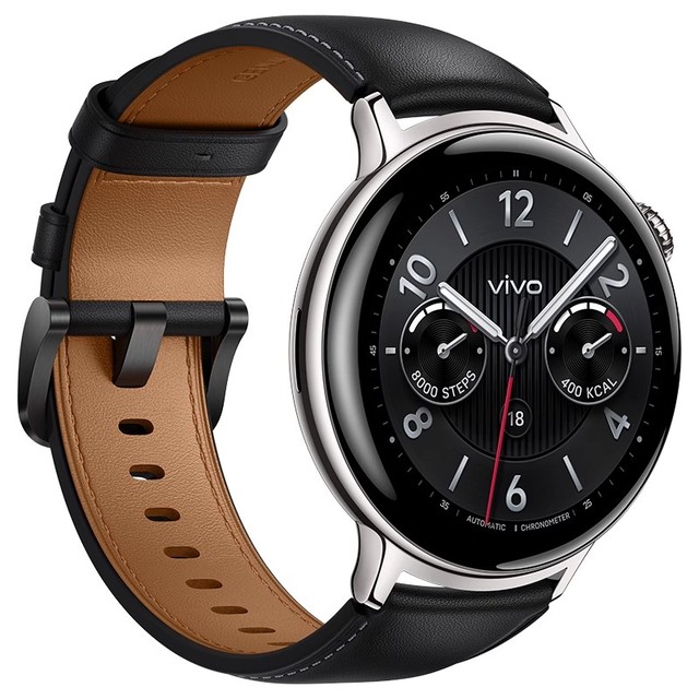 Original Vivo Watch 5 Smartwatch 1.43\" AMOLED Display 466x466 32MB RAM 4GB ROM 505mAh BT5.4 NFC Blue OS 2.0 Sleep Tracker IP67