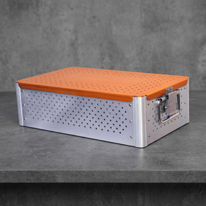 Boîte de stérilisation MayoMed à double couche en aluminium, stérilisateur manuel à autoclave pour instruments chirurgicaux, certifié CE - Product Image 3