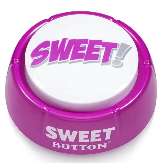 Sweet Button Talking Desk Toy Cheap Promotional Prank Sound Gifts