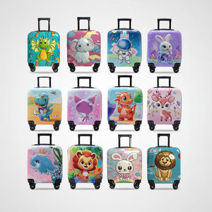<span class=keywords><strong>Maleta</strong></span> <span class=keywords><strong>Infantil</strong></span> con Diseño de Dibujos Animados en 3D, Gran Capacidad, con Candado TSA y Diseño Moderno - Product Image 1