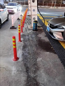 交通杆柔性引导柱塑料警示弹簧柱用于交通控制目的 - Product Image 5