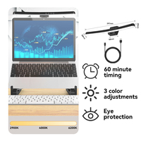 Moniteur d'écran d'ordinateur Protection des yeux incurvée à intensité variable Barre lumineuse pour ordinateur portable/Barre lumineuse pour moniteur Barre lumineuse RVB/Barres lumineuses à LED