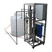 Système de Purification d'Eau par Osmose Inverse RO UV, Filtre à Eau Désalinisateur pour Eau Potable avec Taux de Désalinisation de 98 %