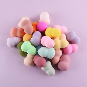 Ensemble d'éponges de maquillage ultra-douces sans latex, format jumbo et <span class=keywords><strong>mini</strong></span>, portables, multicolores, pour les retouches quotidiennes en voyage, lavables, pour fond de teint - Product Image 3