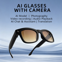 Nouvelles lunettes IA plein cadre : traduction en temps réel, musique sans fil, double fonction, légères et durables