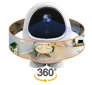 Camera Toàn Cảnh Không Dây 360 Camera Kỹ Thuật Số Tầm Nhìn Ban Đêm HD Camera Thông Minh Giám Sát Cảm Biến Hồng Ngoại Wifi Công Suất Thấp