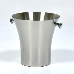 Đảng bán buôn biểu tượng tùy chỉnh kim loại băng xô nước giải khát bồn bạc hình tròn bia 5L thép không gỉ Xô đá - Product Image 3