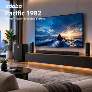 XDOBO Pacific 1982, Barra <span class=keywords><strong>de</strong></span> <span class=keywords><strong>Sonido</strong></span> Inalámbrica 7.1.4 Canales, <span class=keywords><strong>Precio</strong></span> <span class=keywords><strong>de</strong></span> Fábrica, Sistema <span class=keywords><strong>de</strong></span> Cine en Casa con Control Remoto <span class=keywords><strong>para</strong></span> <span class=keywords><strong>TV</strong></span> y Computadora, Gran Venta - Product Image 1