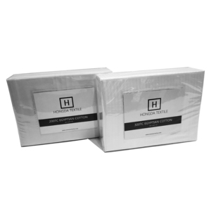 HONGDA-funda de edredón para el hogar, juego de sábanas de algodón de 100% hilos altos, liso, lujoso - Product Image 6