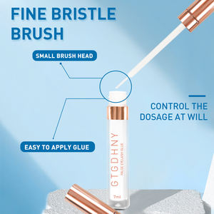 Diyまつげ接着剤プライベートラベルクラスターまつげセグメント化Diyまつげエクステンション接着剤ストリップまつげ接着剤 - Product Image 5