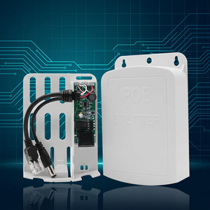 Boîtier ABS étanche pour extérieur, moniteur non isolé, séparateur POE 48V vers 12V 1.2A actif 10/100 Mbps pour caméra IP CCTV - Product Image 3