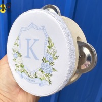 Chinese Musical Instruments 4 Inch Mini Musical Percussion Percussion Customized Drum Head Noise Maker Wedding Tambourine Price