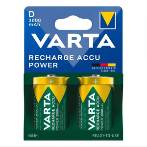 Batería Recargable para Linterna D-Light 3000mAh RECHARGE ACCU POWER (2 piezas) 56720101412 - Product Image 2