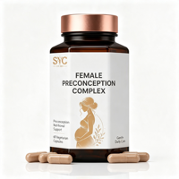 Complément de soutien à la fertilité OEM : Vitamines à base de plantes, méthylfolate, myo-inositol, antioxydant pour la fonction ovarienne et la qualité des ovules – Capsules OvaBoost