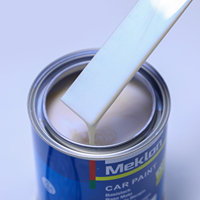 Revêtement liquide Crystal Blue Pearl 1K pour finition automobile, revêtement acrylique transparent au prix d'usine pour application par pulvérisation