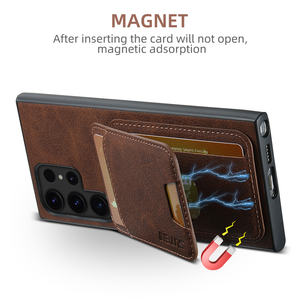 <span class=keywords><strong>Prix</strong></span> usine porte-cartes en cuir coque de téléphone portefeuille béquille couverture pour Samsung Galaxy S22 S23 S24 Note20 Ultra <span class=keywords><strong>Plus</strong></span> - Product Image 4