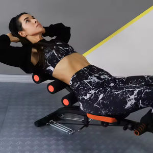Banc de musculation polyvalent et réglable pour sit-ups, banc inclinable et plat, banc multifonctionnel pour hyperextension dorsale, chaise romaine - Product Image 6