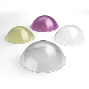 ケーキ用クリアまたはカラーアクリルカバードーム、直径10cm～180cm、工芸用プラスチック半球ドーム - Product Image 2