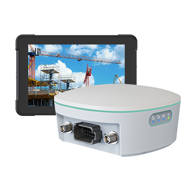 Rugged High Precision GNSS RTK IP67 BT Receiver IMU PPP for Mining