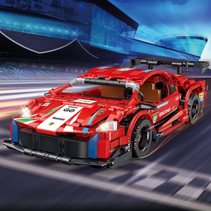 Xe thể thao lắp ráp bằng khối xây dựng COGO thiết kế mới dành cho bé trai, đồ chơi lắp ráp kỹ thuật giáo dục - Product Image 6