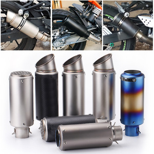 51MM 60MM Universal Motorcycle Exhaust Muffler Moto <b>Dirt</b> Bike <b>Scooter</b> Exhaust DB Killer for Bws PCX125 Z800 Z900 R6 DaJiKan - Product Image 5