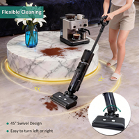 Aspirateur et serpillière sans fil à prix de gros, faible MOQ, avec fonction autonettoyante et filtre HEPA pour sols durs et tapis