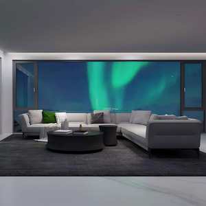 Ventanas de Aluminio de Grado Aeronáutico Modernas de American <span class=keywords><strong>Simec</strong></span> Hardware con Función de Oscilación, Insonorizadas y Estilo Colgante - Product Image 1