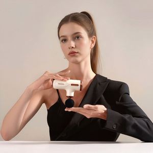 <b>Mini</b> C1 MAX 4-10mm Variable Amplitude <b>Vibrator</b> Massage Guns High Quality Electric Cordless Gun Massager Deep Tissue - Product Image 4
