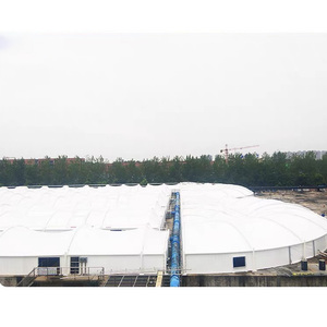 Waterworks nhà máy độ bền kéo màng nước thải hồ bơi Biogas nồi đảo ngược treo cấu trúc màng bao gồm công viên kho - Product Image 2