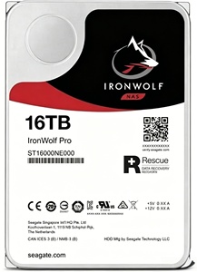 Disque dur d'entreprise Exos 16 To 3,5'' 6 Gb/s 7200 tr/min 256 Mo HDD ST16000NM000J Stockage haute capacité 16 To pour données volumineuses - Product Image 3