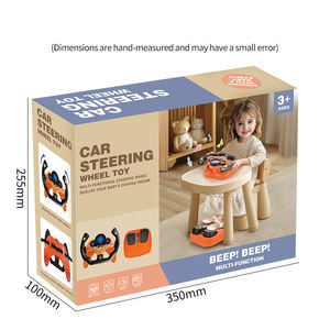 Juego de Simulación de Carreras para Niños, Volante Giratorio de 360 Grados, Pedal de Acelerador y Freno, Juguetes con Ventosa - Product Image 6