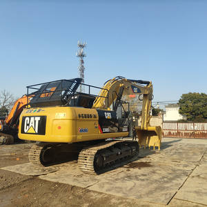 Excavatrice sur chenilles hydraulique 330D2L d'occasion fiable, moteur Cummins, poids opérationnel de 20 tonnes, bon état, prête à l'emploi/expédition du Japon - Product Image 6