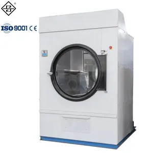 Produsen pengering pakaian pemanas listrik otomatis 120kg mesin pengering cucian komersial