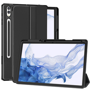 Custodia per Samsung <span class=keywords><strong>Galaxy</strong></span> <span class=keywords><strong>Tab</strong></span> <span class=keywords><strong>S8</strong></span> <span class=keywords><strong>Plus</strong></span> 2022/ S7 FE 2021/S7 <span class=keywords><strong>Plus</strong></span> 2020 12.4\" con Porta S Pen, Cover Protettiva Pieghevole a Tre Ante per Tablet - Product Image 1