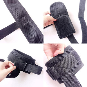 Cinturón de Asistencia para Movimiento de Piernas de Pacientes, Negro, Manual, para Uso en Silla de Ruedas, Soporte para Piernas - Product Image 5