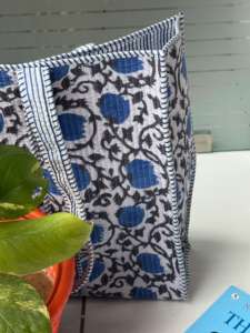 กระเป๋าโท้ทชายหาดลายทางผ้าฝ้ายเย็บติดกันขนาดใหญ่สำหรับผู้หญิงพร้อมหูหิ้วยาว-ใช้ได้ทุกวันสำหรับช้อปปิ้ง งานปาร์ตี้ และงานแสดงสินค้า - Product Image 2