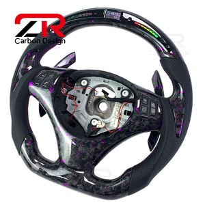 Paletas de Cambio LED RPM de Fibra de Carbono Forjada para Volante <span class=keywords><strong>BMW</strong></span> E90 E91 <span class=keywords><strong>E92</strong></span> X3 M3 318i 320i 330i 335i <span class=keywords><strong>330d</strong></span> 335i Coupé 318i - Product Image 2