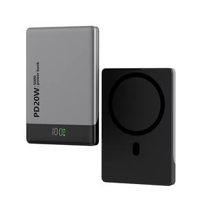Paquete de batería <span class=keywords><strong>Mag</strong></span> PowerBank carcasa 5000mAh caja fuerte magnética carga rápida 15W cargador inalámbrico PowerBanks para <span class=keywords><strong>iPhone</strong></span> 16 15 14 13 12 - Product Image 6