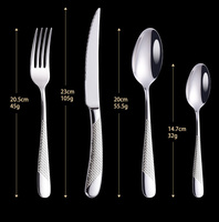 Ensemble de couverts de luxe personnalisés pour restaurant, cuillère, fourchette, couteau, or 18/10, acier inoxydable durable, polissage miroir haute brillance