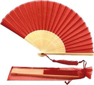 Eco-Friendly Fabric Hand <b>Fan</b> with Bamboo Ribs Love Theme New Year Invitation <b>Fan</b> - Product Image 4
