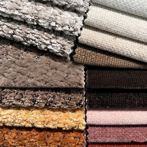 متوفر بالجملة |   قماش شينيل منسوج عالي الجودة بلون صلب 100% بوليستر مقاوم للماء، مُسمك يشبه الكتان للتنجيد - Product Image 1