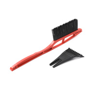 Mega Vente Directe Usine Nouveau Grattoir à Glace en Plastique Deux-en-un à Long Manche, Pelle à Neige Efficace, Brosse de Nettoyage, Dégivreur Portable pour